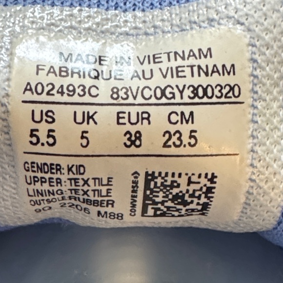 Converse Chuck Taylor All Star Move Platform High Gel Patch , Kids, Sz 5.5 - Picture 11 of 11